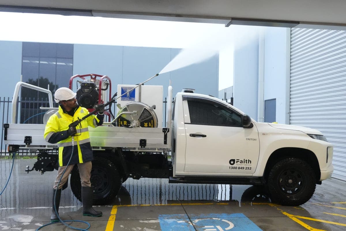 High Pressure Cleaning