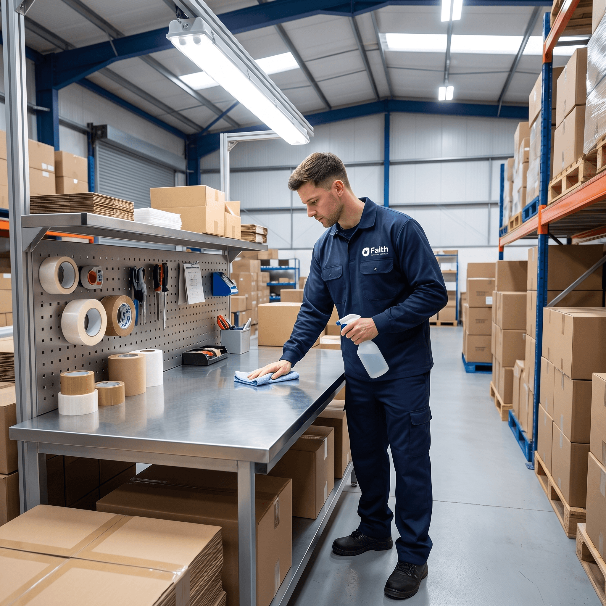 Warehouse Cleaning